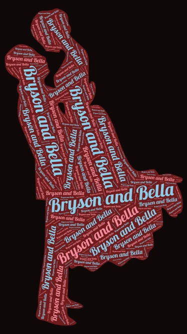 BellaBryson word cloud art