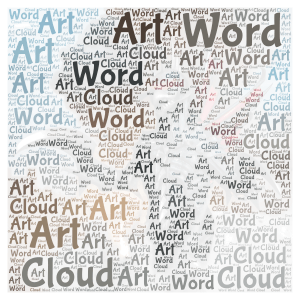 igan word cloud art