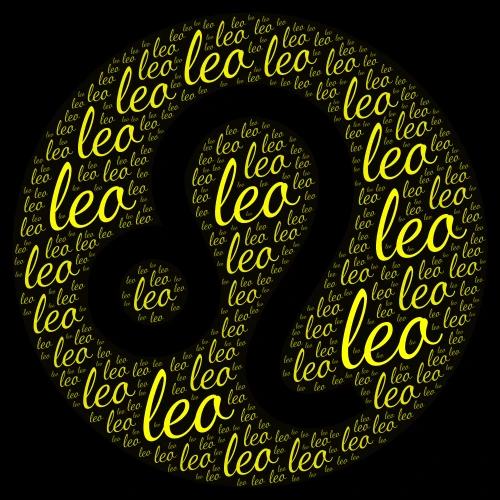 leo's are the best!!!!!!!!!!! word cloud art