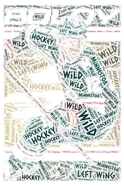 Matt boldy word cloud art