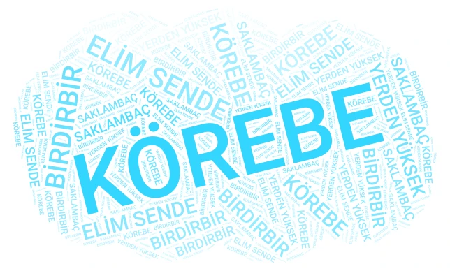 OYUNLARIMIZ word cloud art