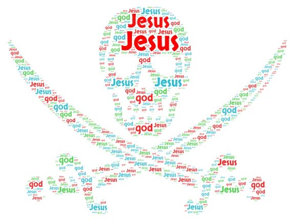 Jesus saves word cloud art