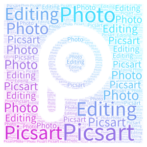 Picsart word cloud art