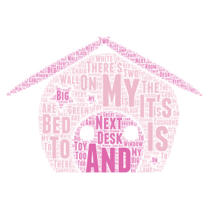 GG1 Inside the house word cloud art