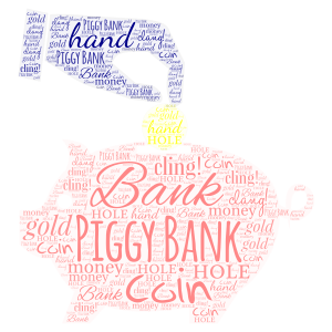 Where You Save Your Money word cloud art
