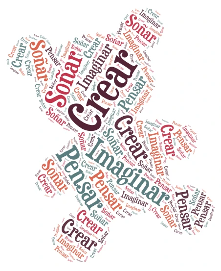 Plantilla  word cloud art