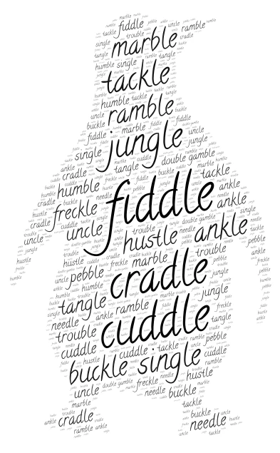 u5w5 word cloud art