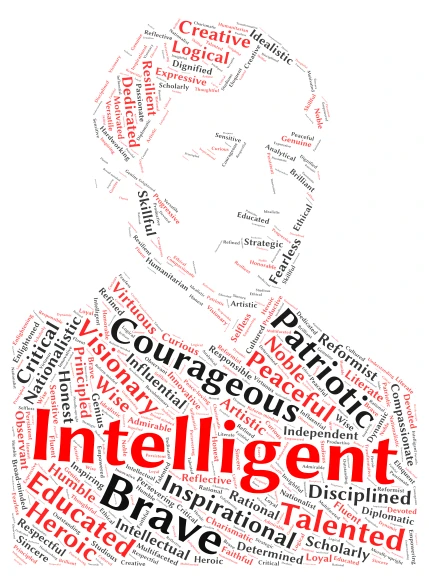 José Rizal word cloud art
