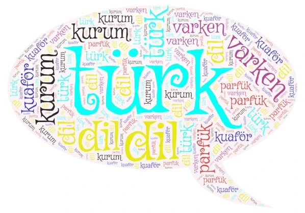 kaan türk word cloud art