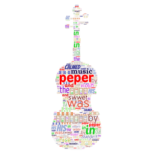 Copy of rip pepear word cloud art