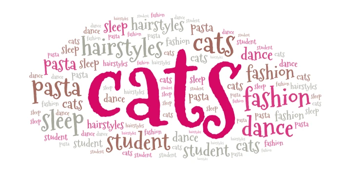 cloud word cloud art
