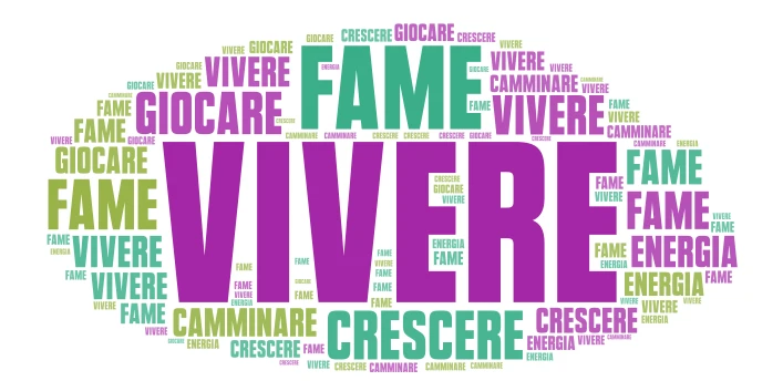  ALIMENtazionee word cloud art