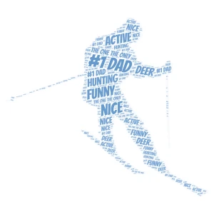 Comment if you love your DAD!! word cloud art