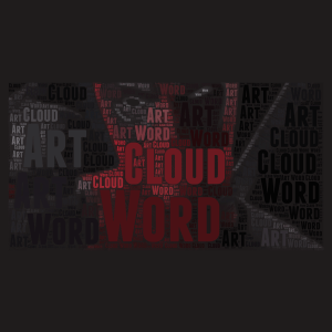 deadpool word cloud art