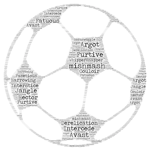 picture vocab word cloud art