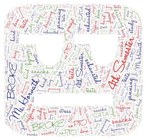 Ms. Horvath FA25 word cloud art