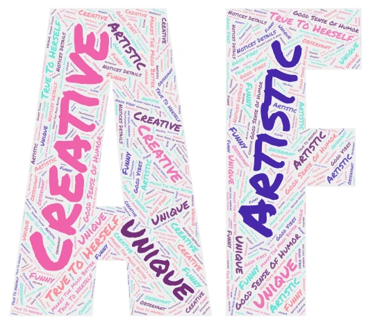 Ariella word cloud art