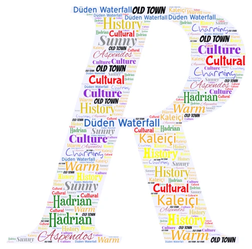 R word cloud art