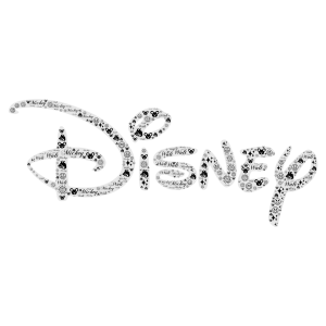 Disney word cloud art