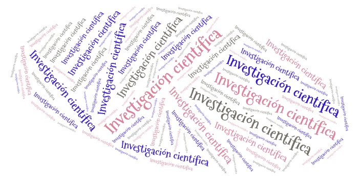 Elementos de la investigación científica  word cloud art