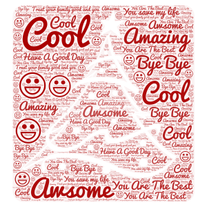 you are ...... word cloud art