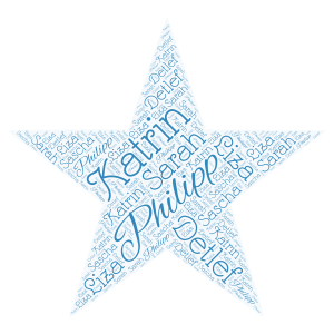 Copy of Stern namen word cloud art