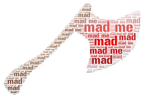 mad word cloud art