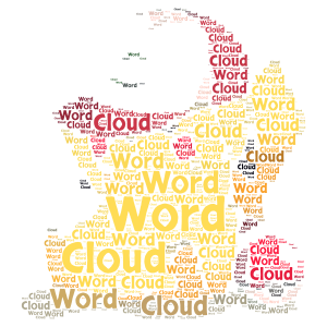 Pikachu With Hat word cloud art