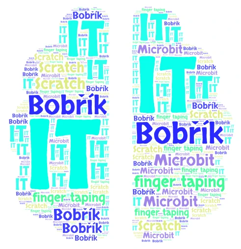 IT word cloud art