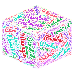 jobs word cloud art