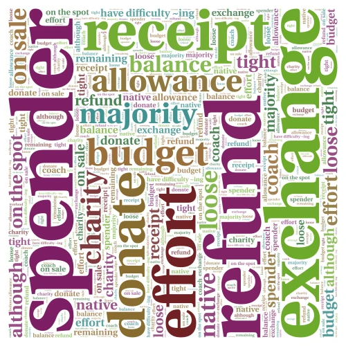 4과 단어 word cloud art