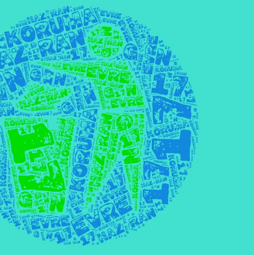 Eymen word cloud art