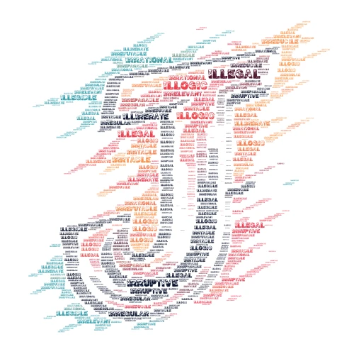 j word cloud art
