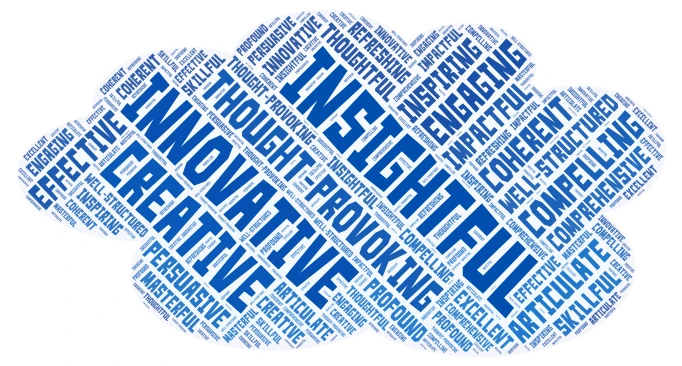 Word word cloud art