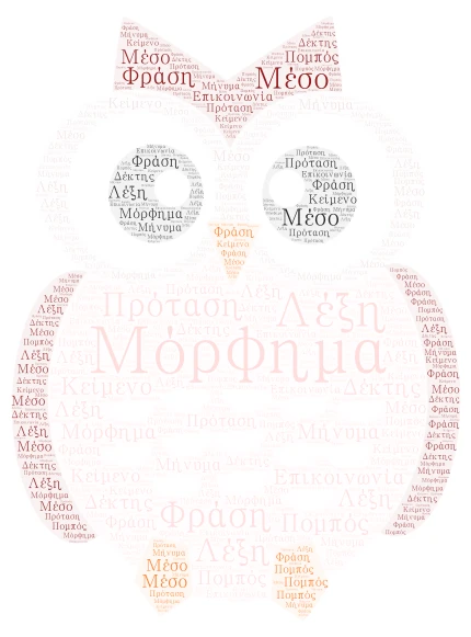 logos word cloud art