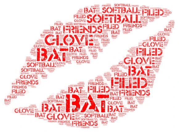 sport word cloud art