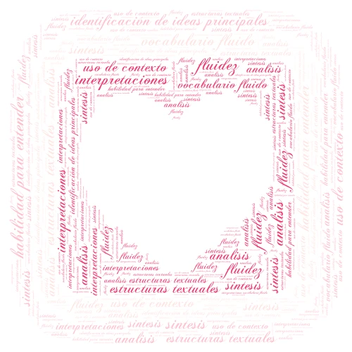 esme word cloud art