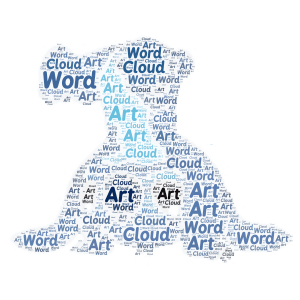 Better Cutie Stich  word cloud art