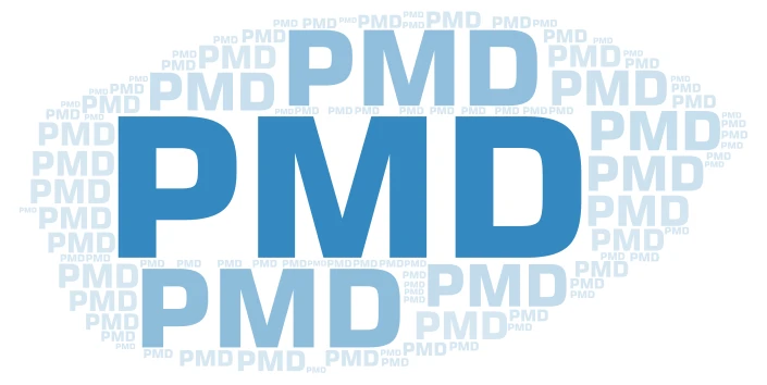 PMD word cloud art