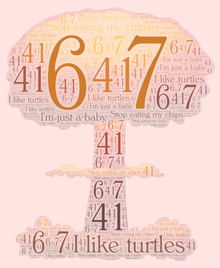  Duh meme word cloud art