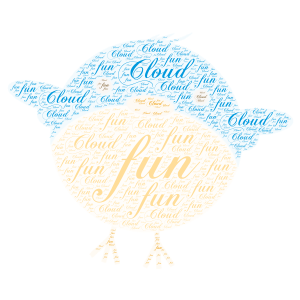 fun  word cloud art