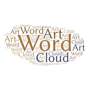 hey word cloud art
