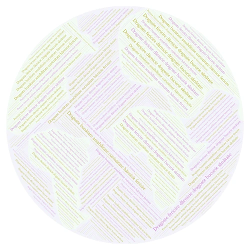 Qord word cloud art