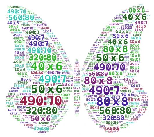 spillangó word cloud art