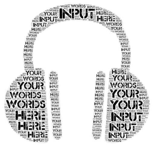 xxxtshin word cloud art