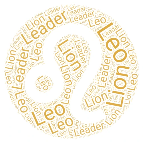 Zoey Leo Word ar word cloud art