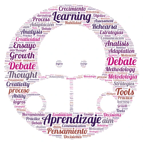 nube de palabras word cloud art