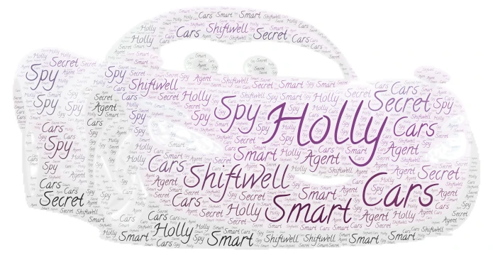 Holly Shiftwell word cloud art