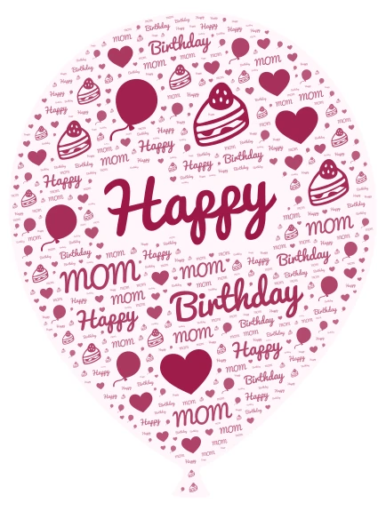 Happy Birthday 🎈🎂 word cloud art