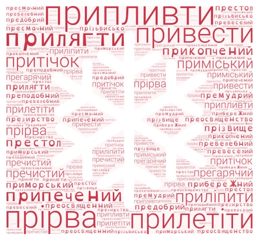 Хмара слів word cloud art